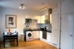 Living Area and Dining Area, Chatsworth Road Serviced Apartments, London
