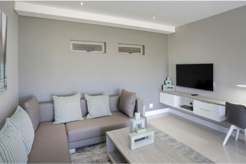 Living Area, Bath Avenue Serviced Apartments, Johannesburg