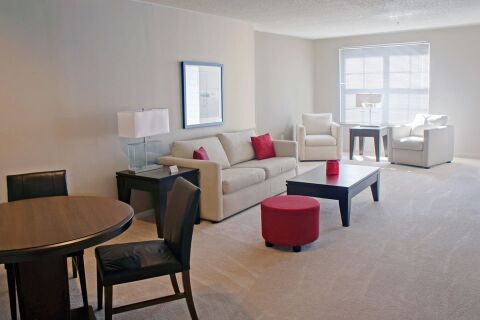 Living Area, Parc Grove Serviced Apartments, Stamford