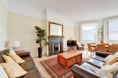 Living Area, Marine Parade Serviced Accommodation, Brighton