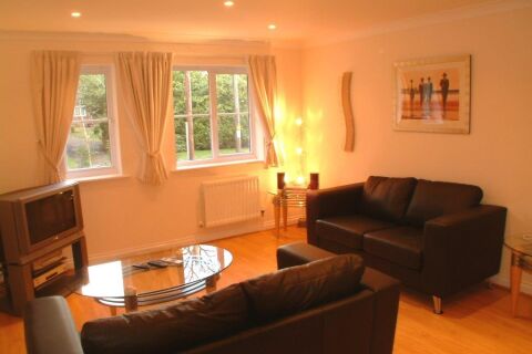 Living Room, Copthorne Court Serviced Apartments, Crawley